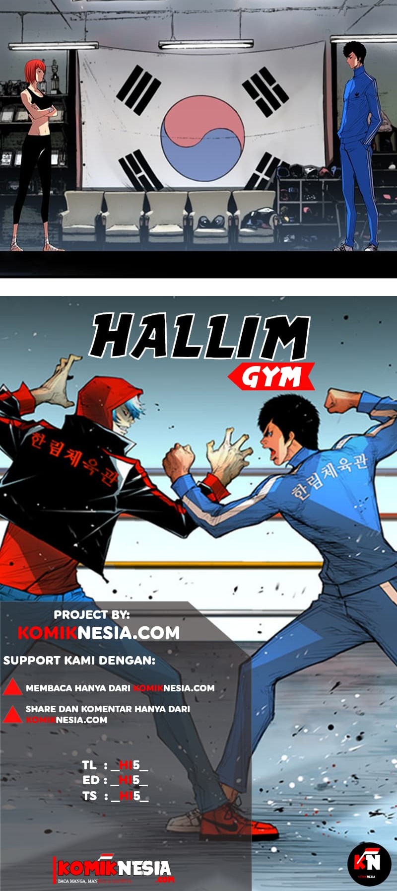 Hallym Gymnasium Chapter 03 Gambar 73