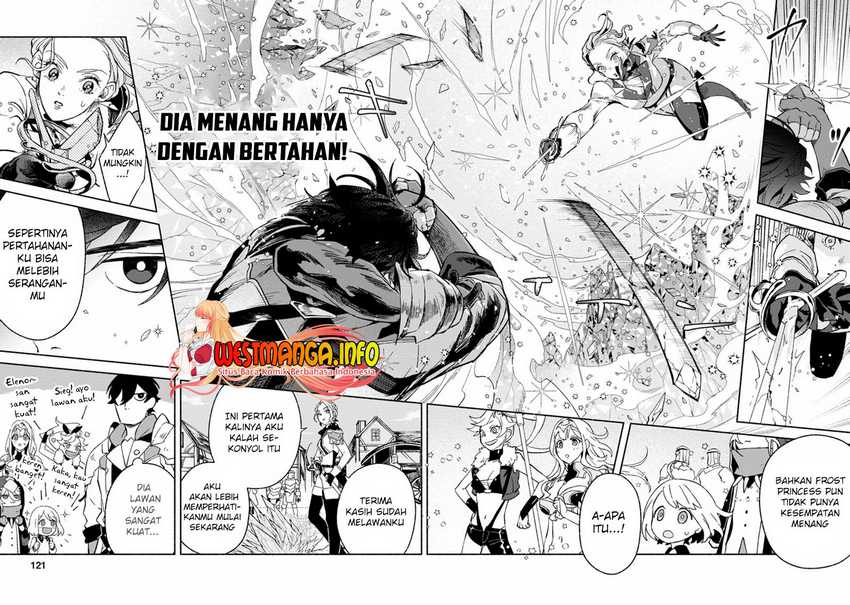 Sono Monban, Saikyou Nitsuki: Tsuihou Sareta Bougyo Ryoku 9999 no Senshi, Outo no Monban Toshite Musou Suru Chapter 09 Gambar 25