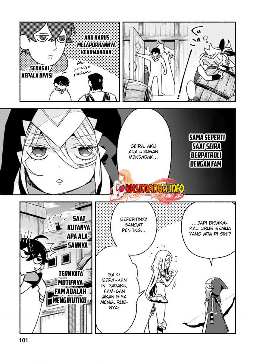 Sono Monban, Saikyou Nitsuki: Tsuihou Sareta Bougyo Ryoku 9999 no Senshi, Outo no Monban Toshite Musou Suru Chapter 09 Gambar 6