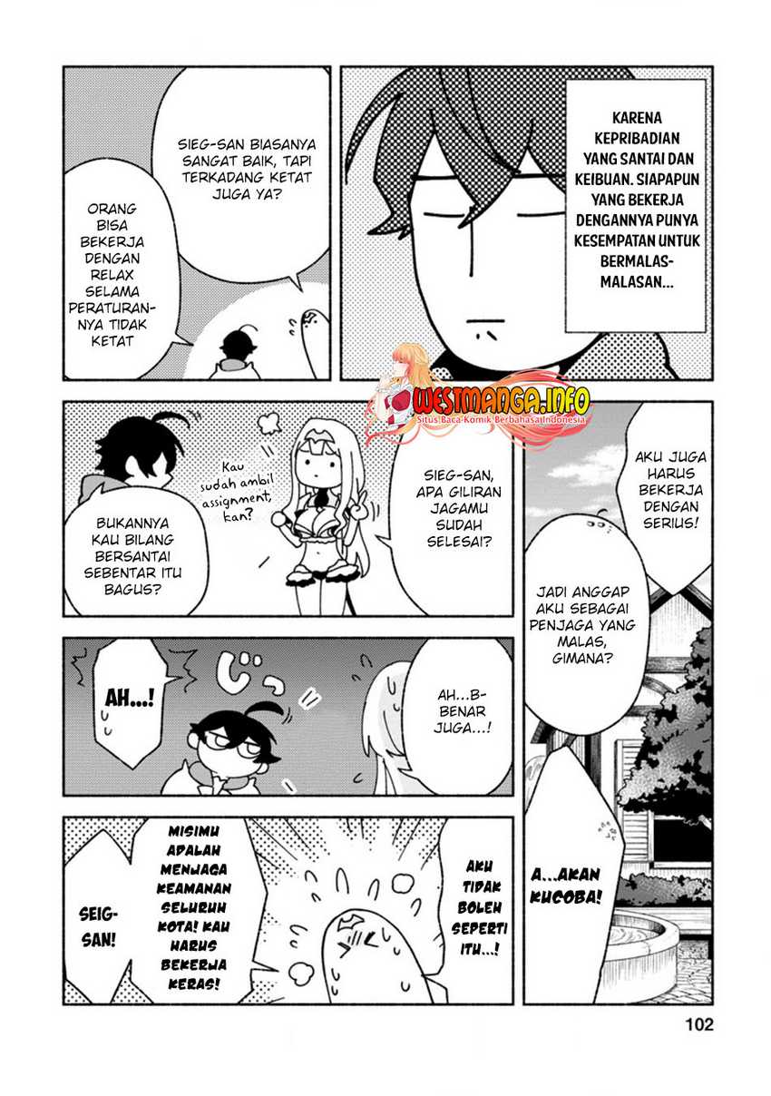 Sono Monban, Saikyou Nitsuki: Tsuihou Sareta Bougyo Ryoku 9999 no Senshi, Outo no Monban Toshite Musou Suru Chapter 09 Gambar 7