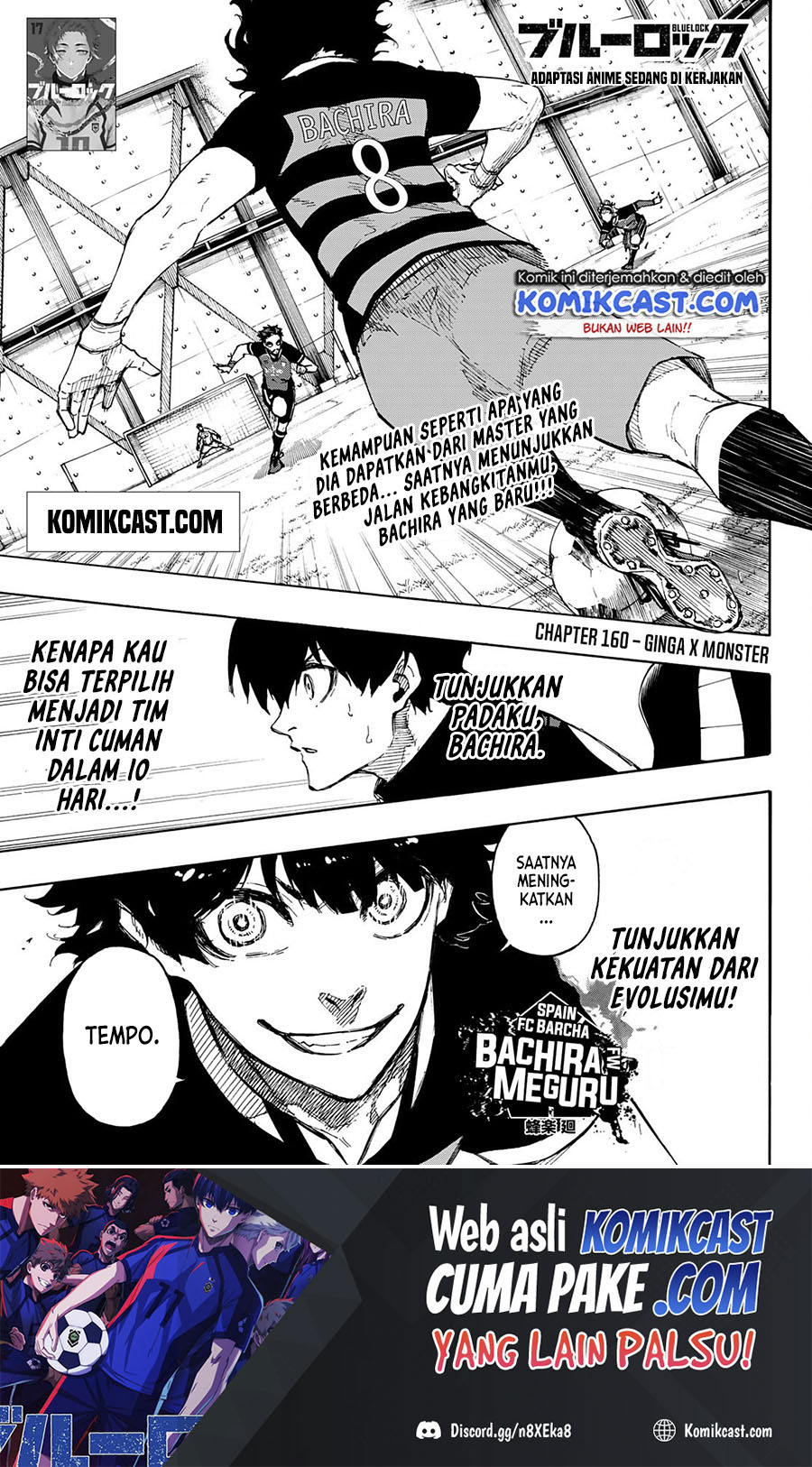 Baca Manga Blue Lock Chapter 160 Gambar 2