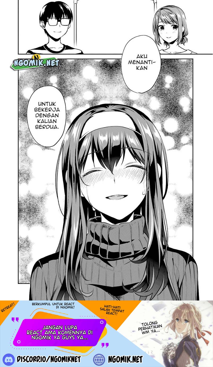 Saenai Heroine no Sodatekata: Koisuru Metronome Chapter 50 Gambar 39