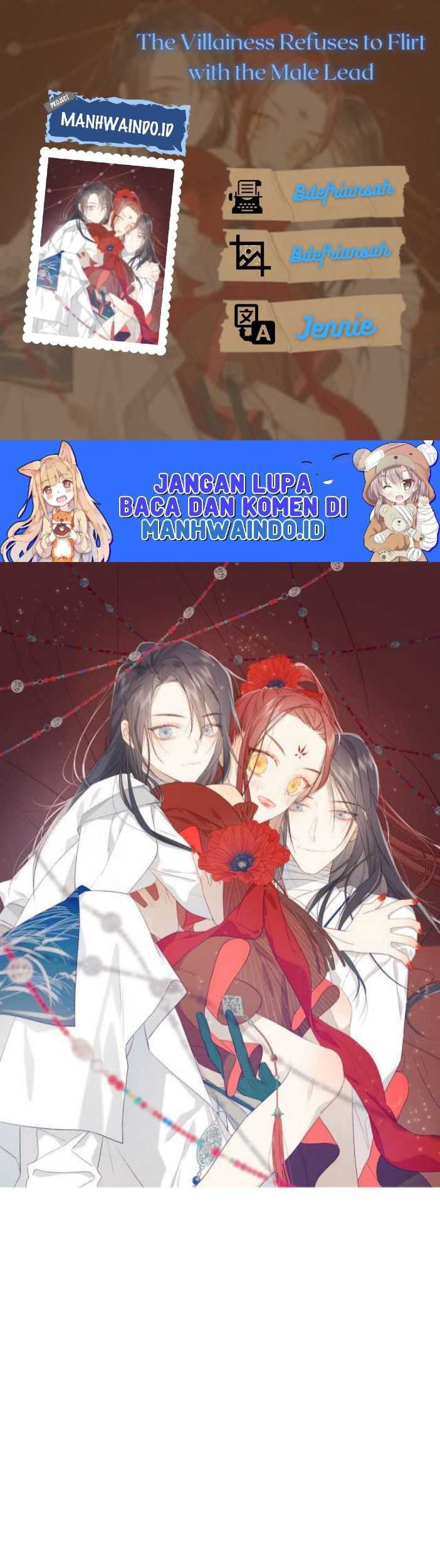 Baca Komik The Villainess Refuses to Flirt with the Male Lead Chapter 27 Gambar 1