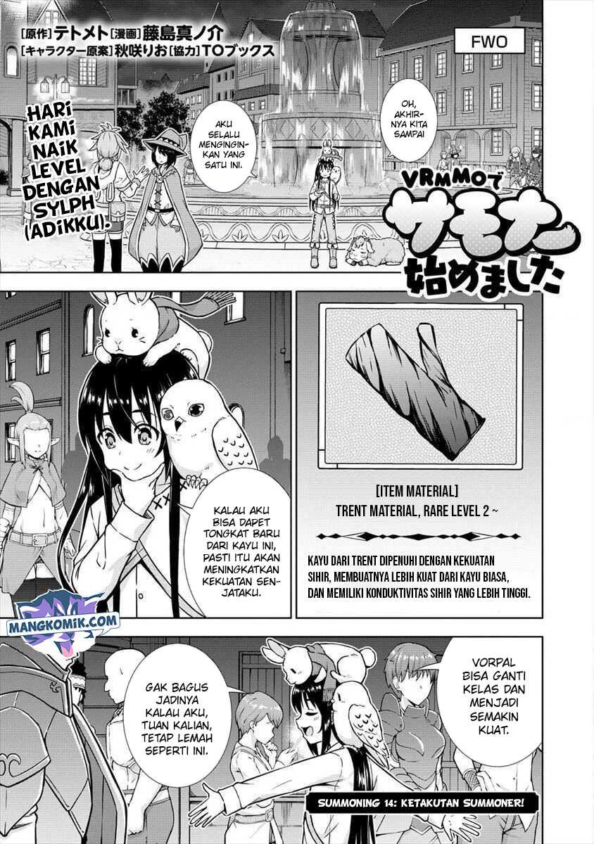 Baca  VRMMO Summoner Hajimemashita Chapter 14 Gambar 2