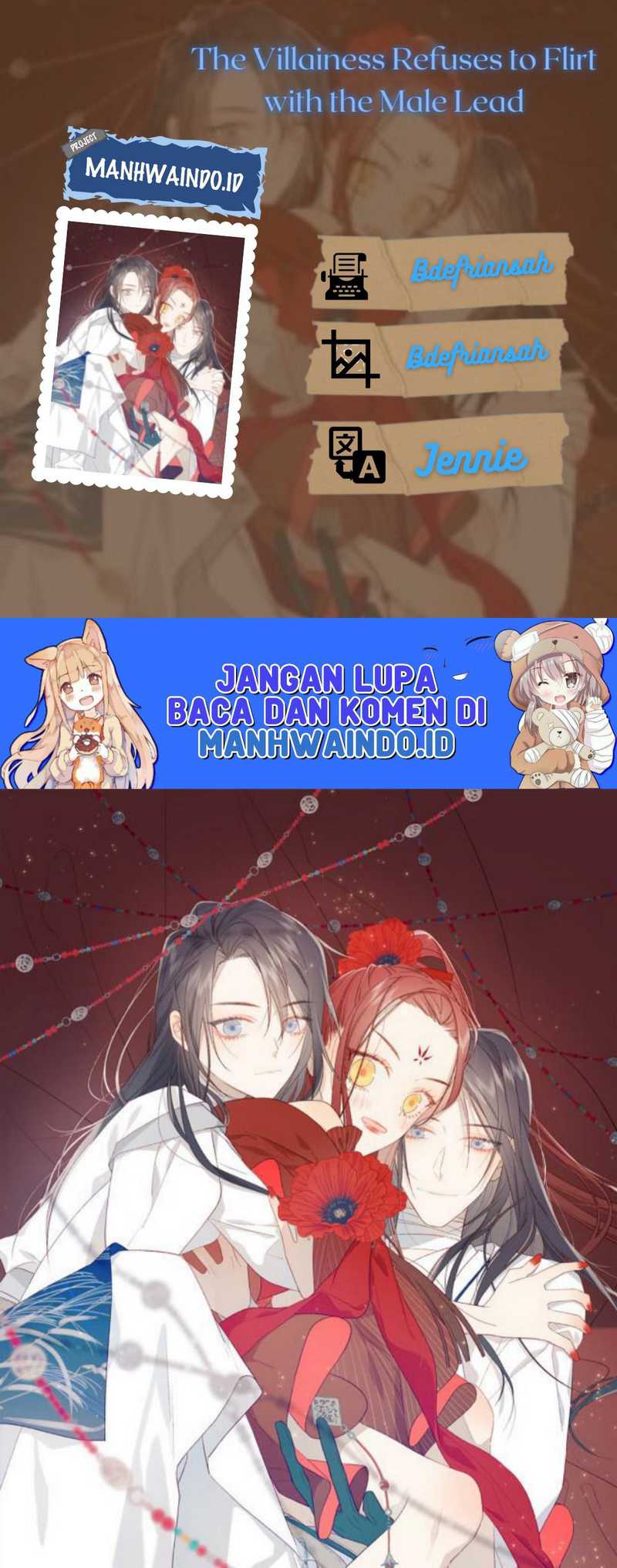 Baca Komik The Villainess Refuses to Flirt with the Male Lead Chapter 29 Gambar 1