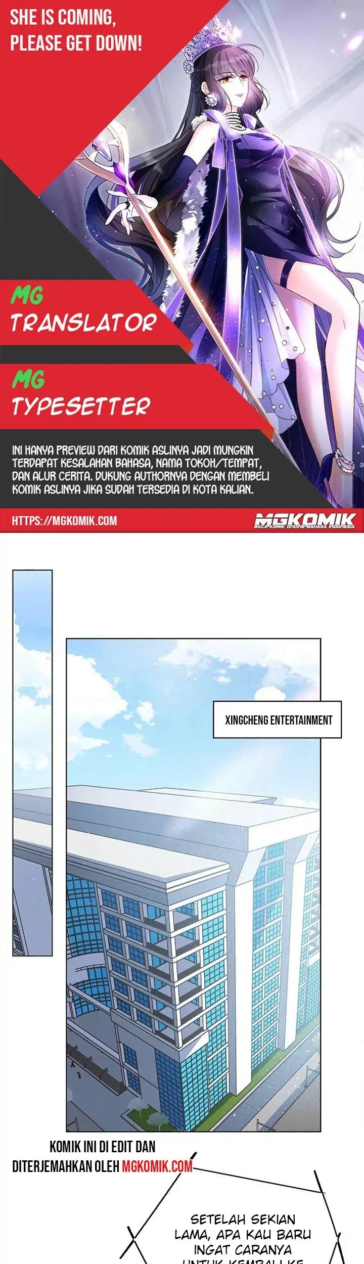 Baca Komik She Is Coming, Please Get Down! Chapter 66.1 Gambar 1
