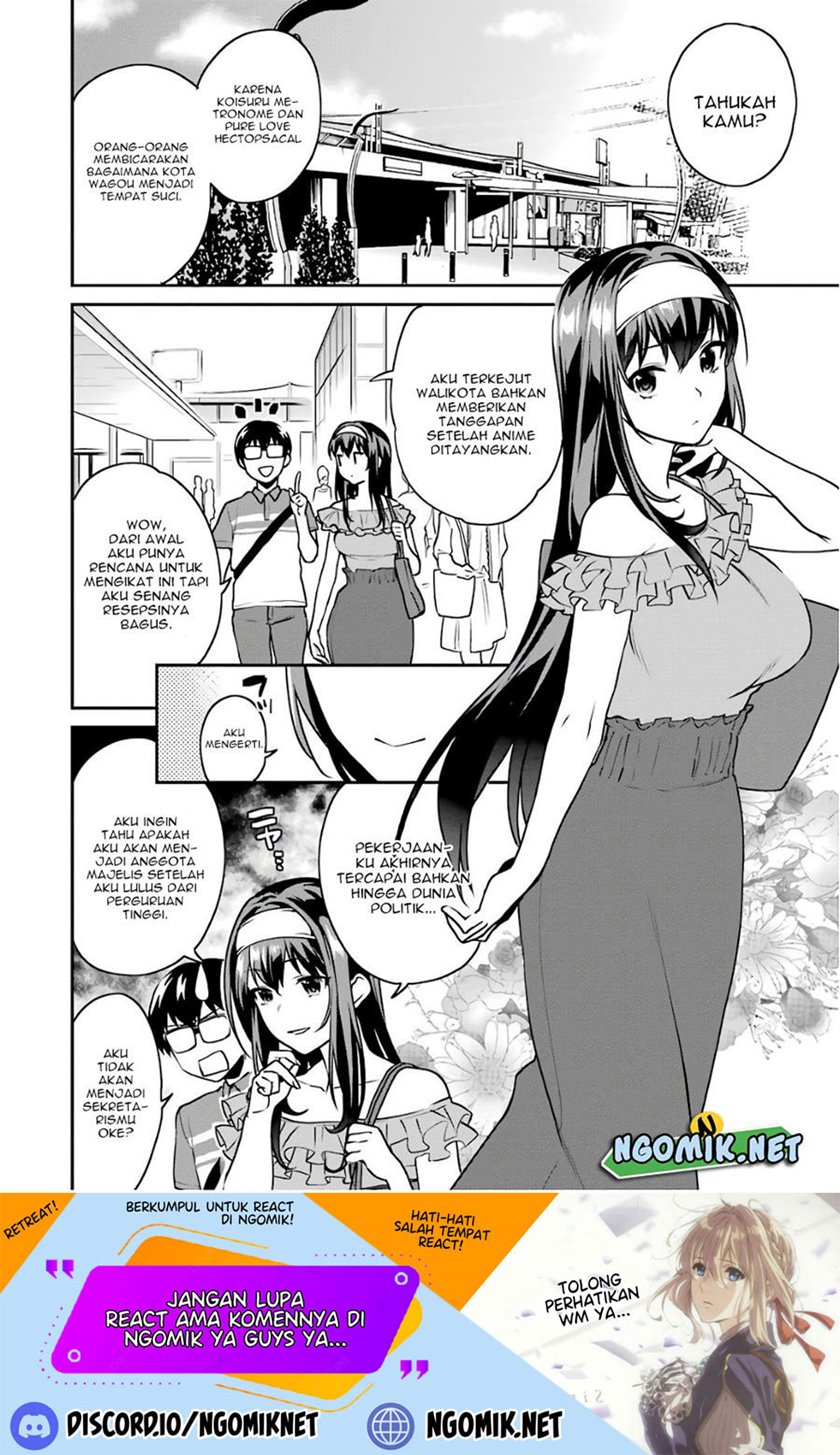 Saenai Heroine no Sodatekata: Koisuru Metronome Chapter 51.5 Gambar 3