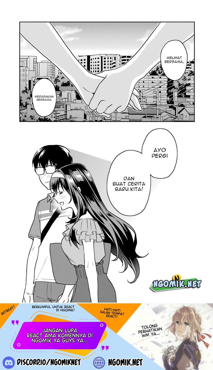 Saenai Heroine no Sodatekata: Koisuru Metronome Chapter 51.5 Gambar 8