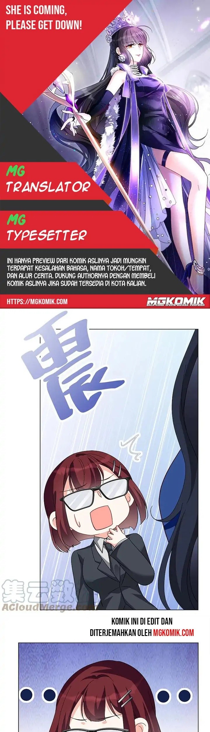 Baca Komik She Is Coming, Please Get Down! Chapter 66.2 Gambar 1