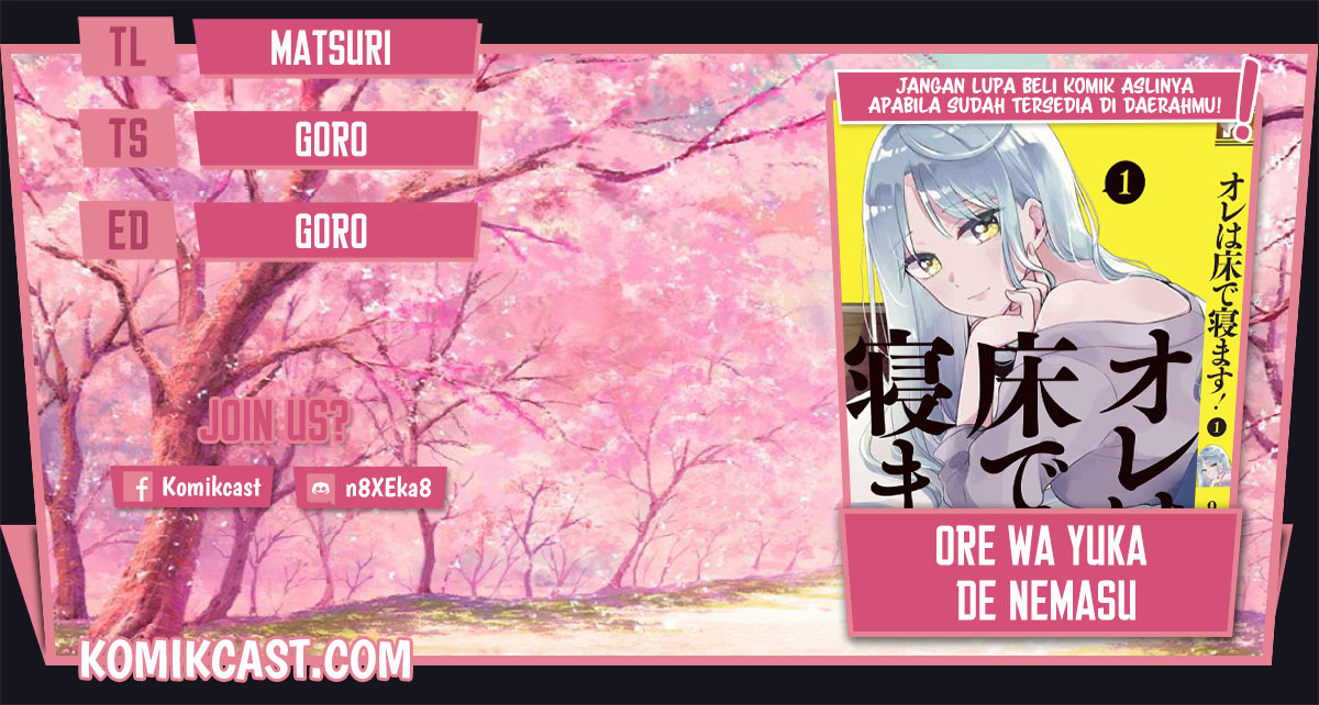 Baca Komik Ore wa Yuka de Nemasu! Chapter 08 Gambar 1