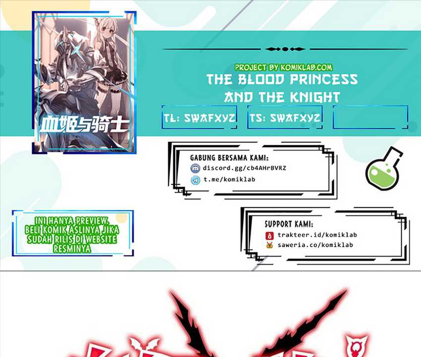 Baca Komik The Blood Princess And The Knight Chapter 173 Gambar 1