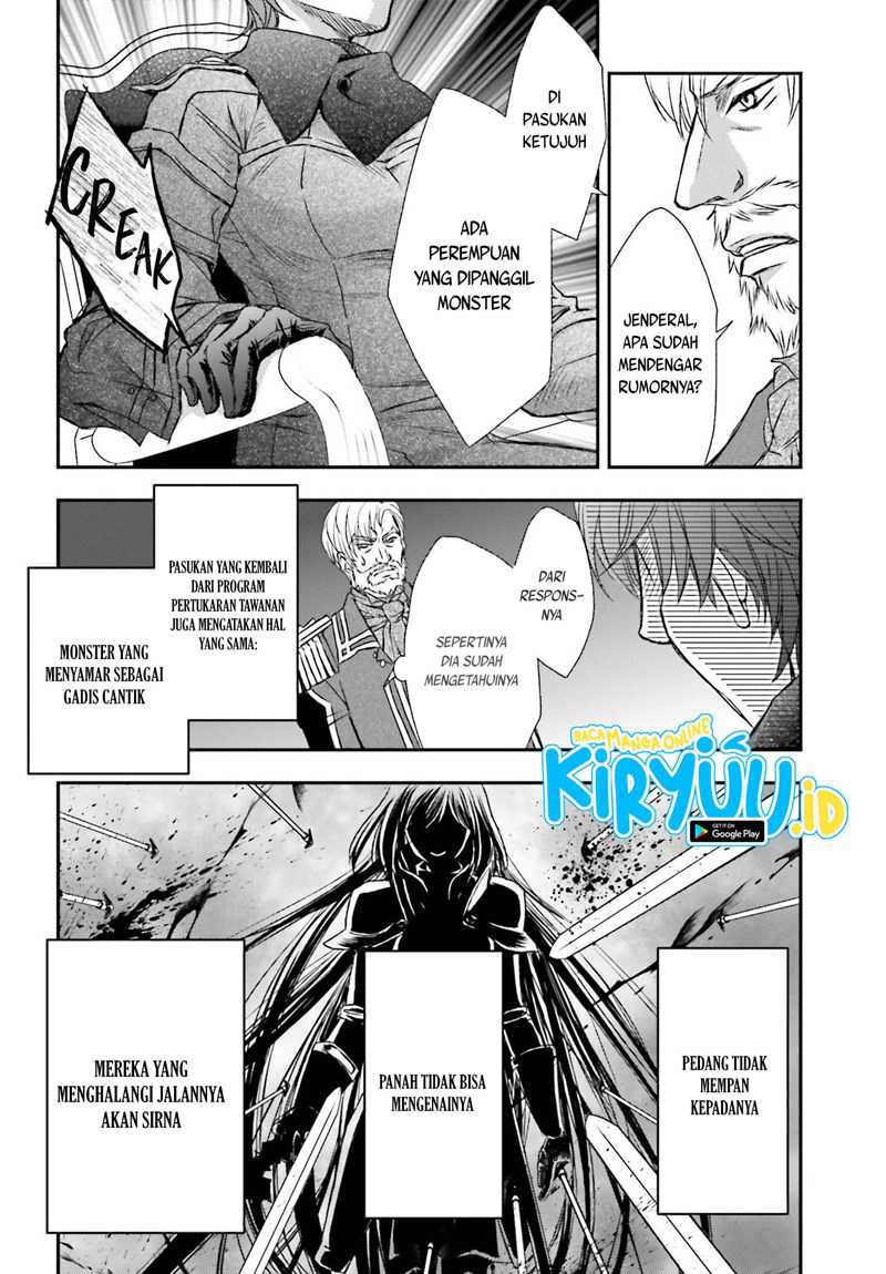 Shinigami ni Sodaterareta Shoujo wa Shikkoku no Tsurugi wo Mune ni Idaku Chapter 19 Gambar 23