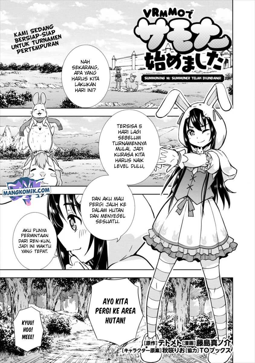 Baca  VRMMO Summoner Hajimemashita Chapter 16 Gambar 2