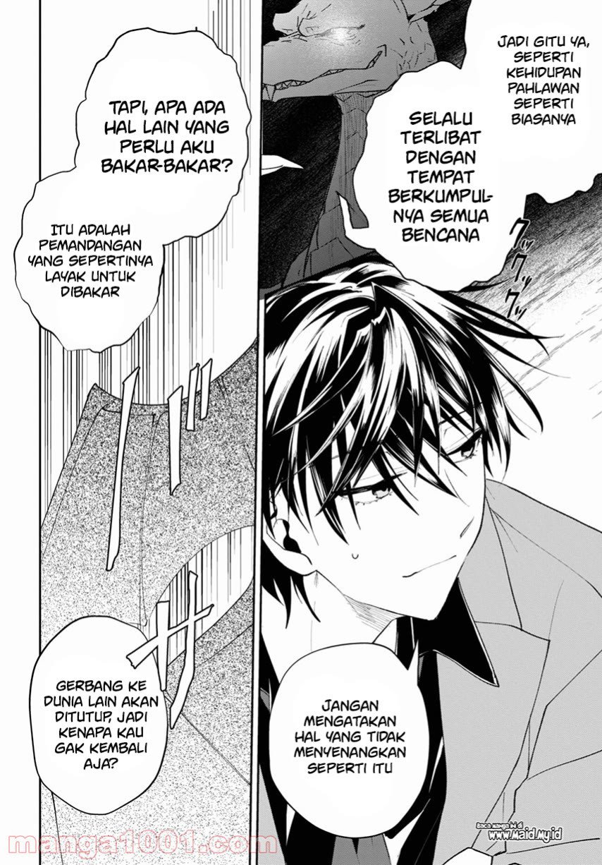 Isekai Kaeri no Moto Yuusha desu ga, Death Game ni Makikomaremashita Chapter 06 Gambar 8