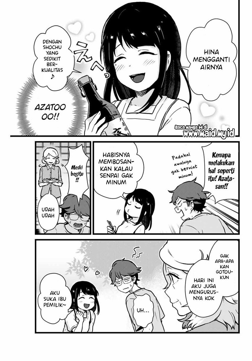 Tonari no Kuroki-san wa Nomu to Yabai Chapter 13 Gambar 9