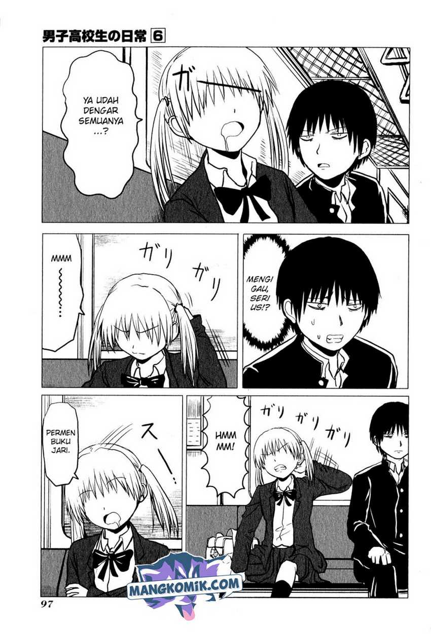 Danshi Koukousei no Nichijou Chapter 93 Gambar 6