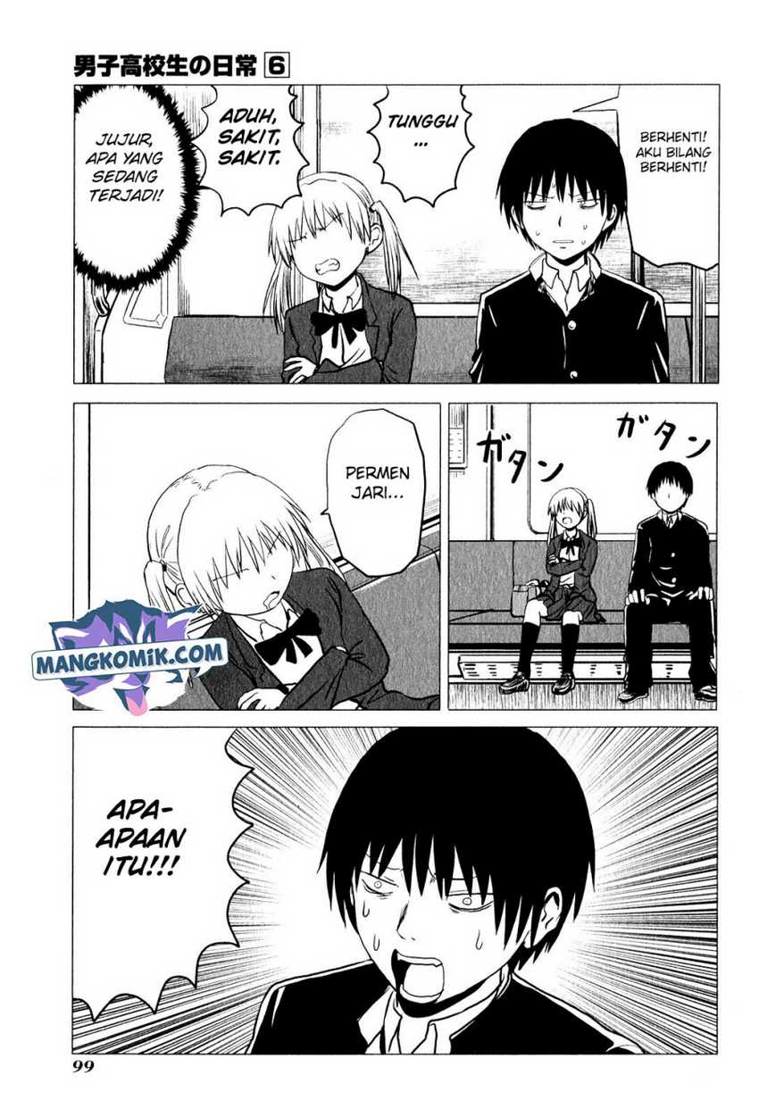 Danshi Koukousei no Nichijou Chapter 93 Gambar 8