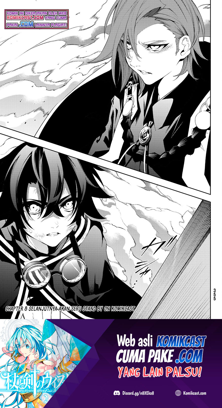 Tsue to Tsurugi no Wistoria Chapter 07 Gambar 41