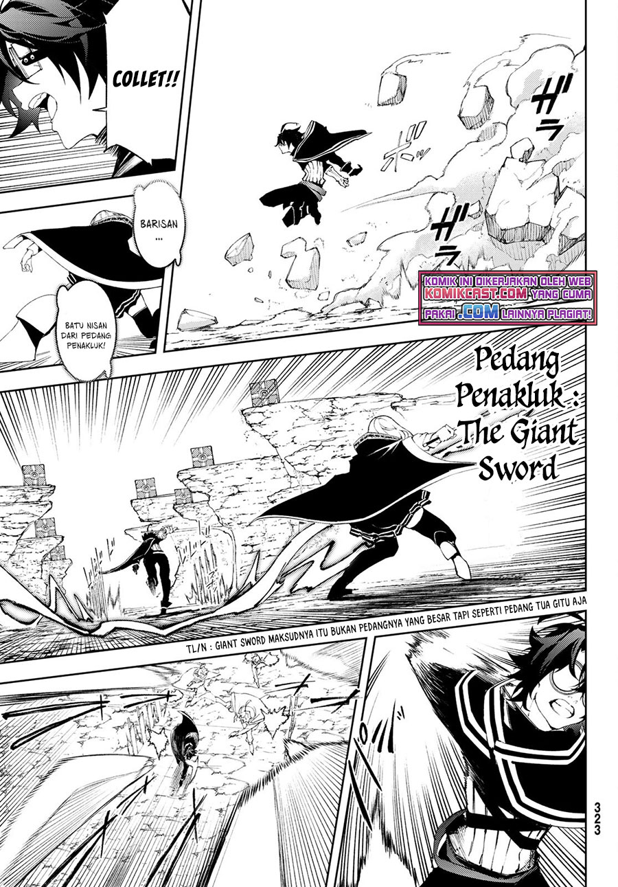 Tsue to Tsurugi no Wistoria Chapter 07 Gambar 9