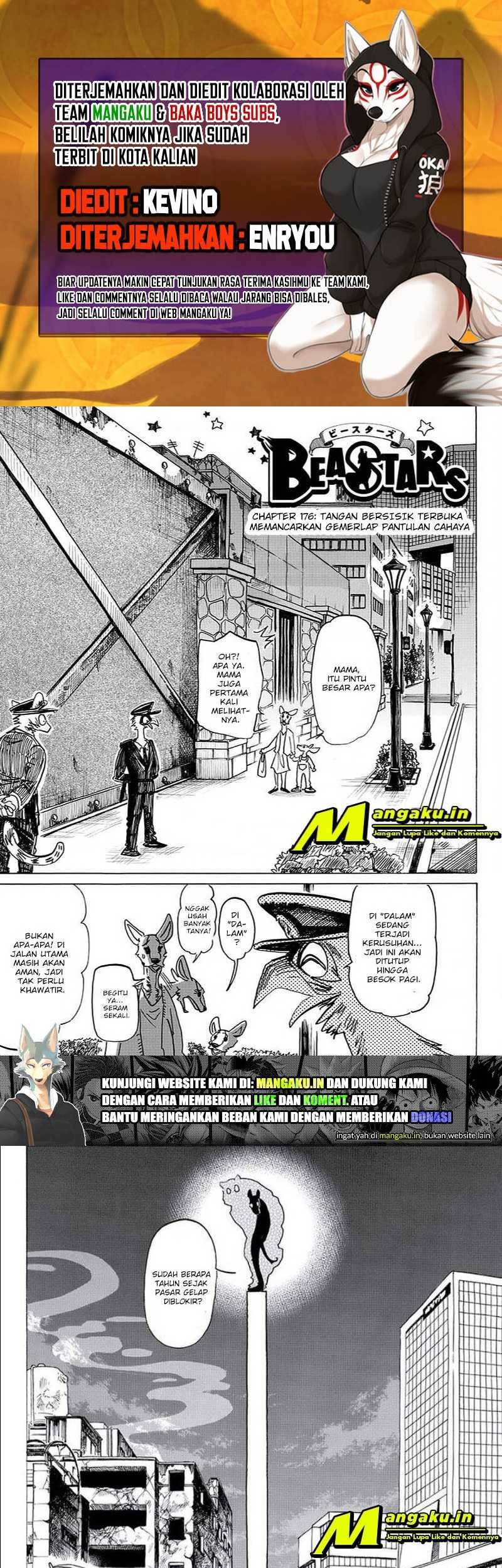 Baca Komik Beastars Chapter 176 Gambar 1