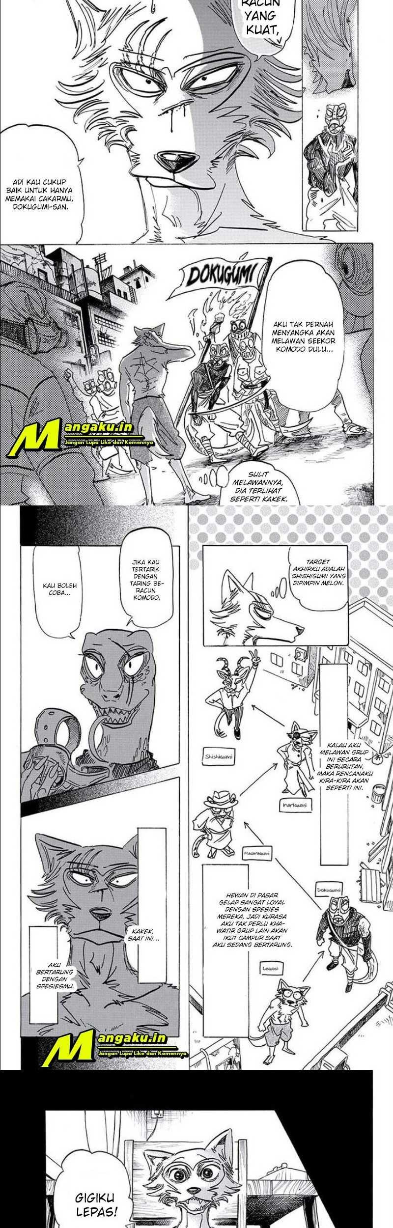 Beastars Chapter 176 Gambar 7