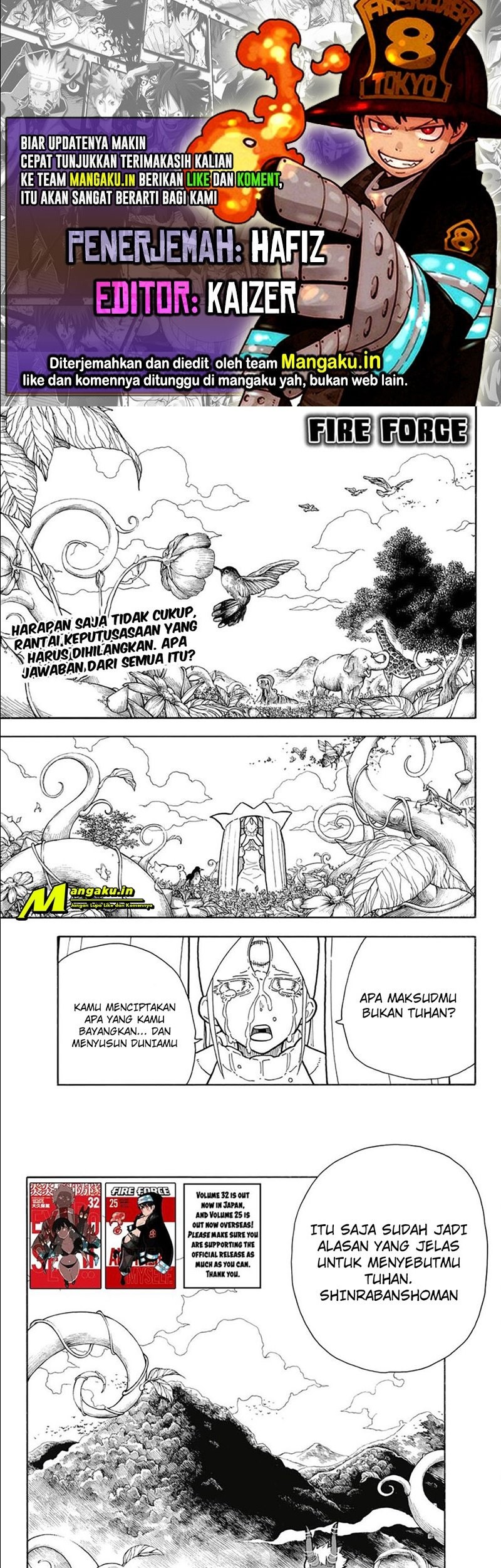 Baca Komik Fire Brigade of Flames Chapter 299 Gambar 1