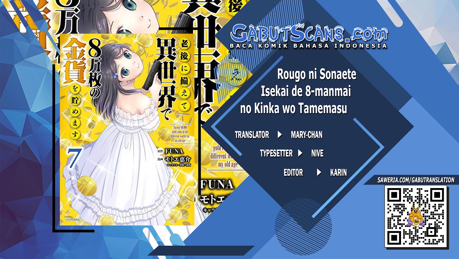 Baca Komik Rougo ni Sonaete Isekai de 8-manmai no Kinka wo Tamemasu Chapter 69 Gambar 1