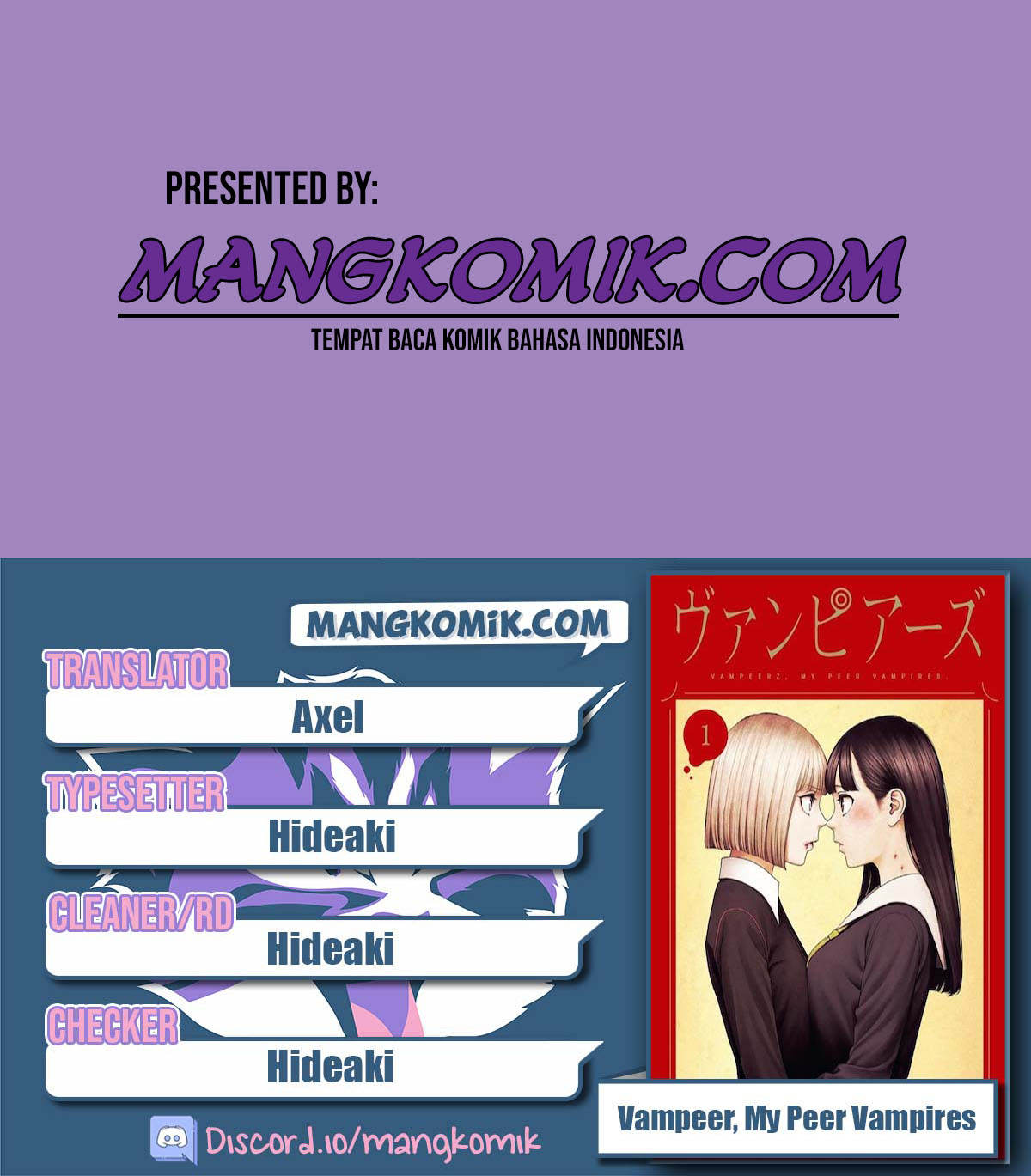 Baca Komik Vampeerz, My Peer Vampires Chapter 33 Gambar 1