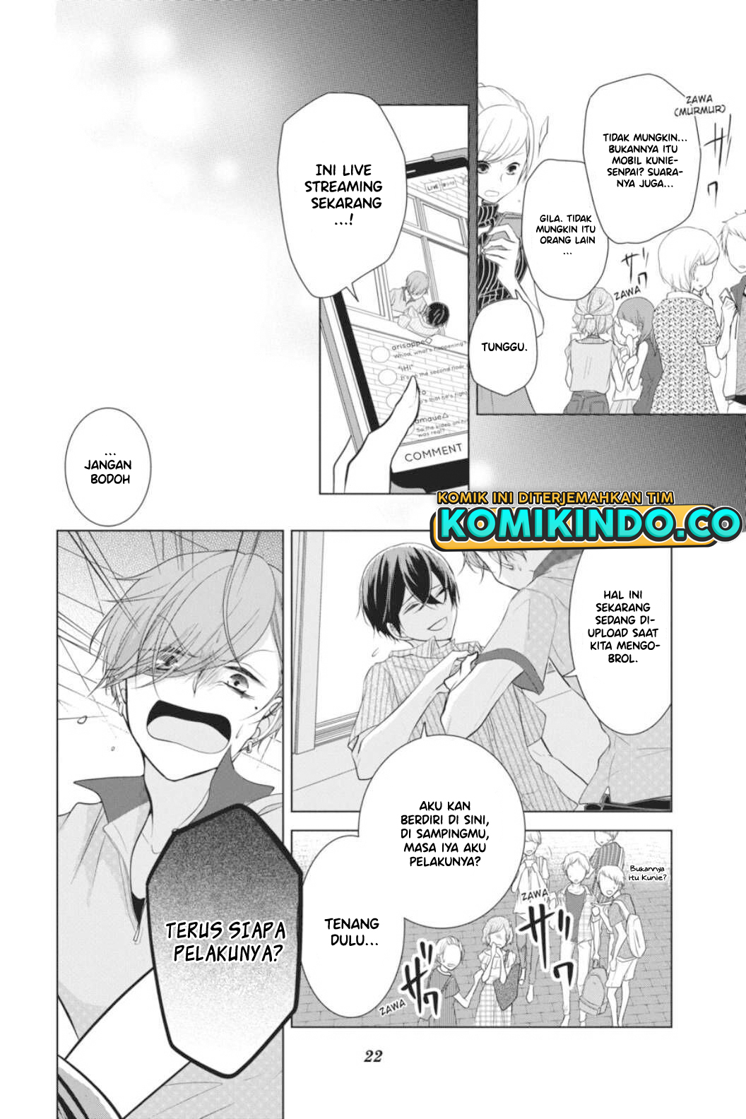 Koi to Shinzou Chapter 35 Gambar 3
