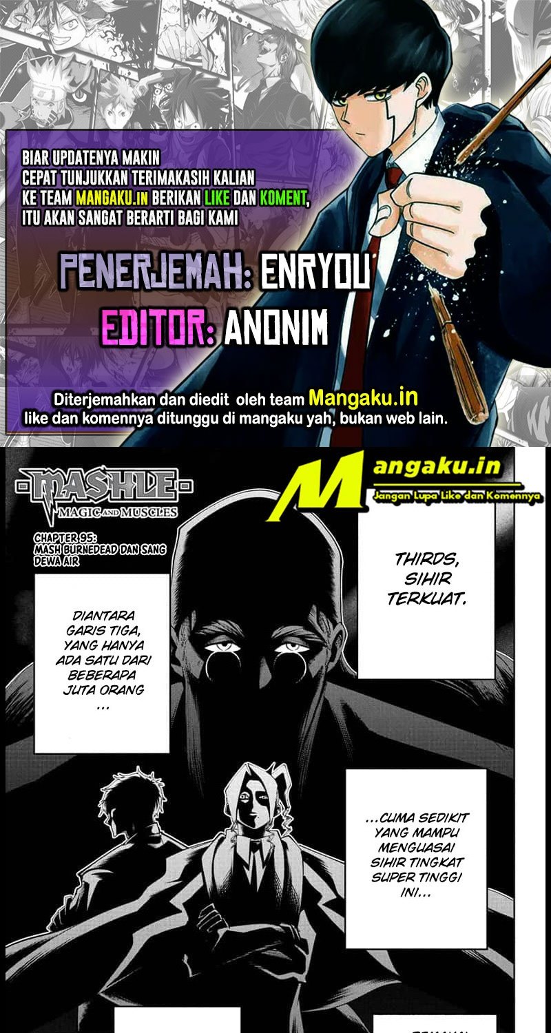 Baca Komik Mashle: Magic and Muscles Chapter 95 Gambar 1