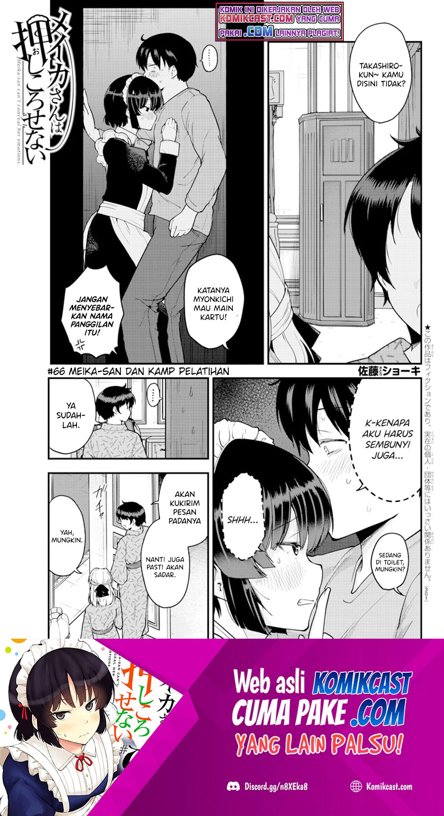 Baca  Meika-san Can’t Conceal Her Emotions Chapter 66 Gambar 2