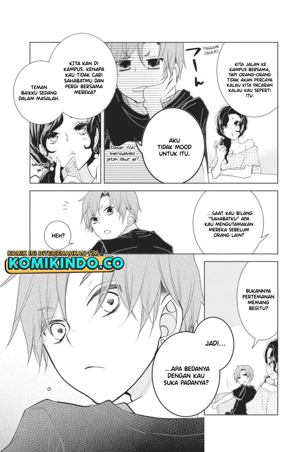 Koi to Shinzou Chapter 37 Gambar 4