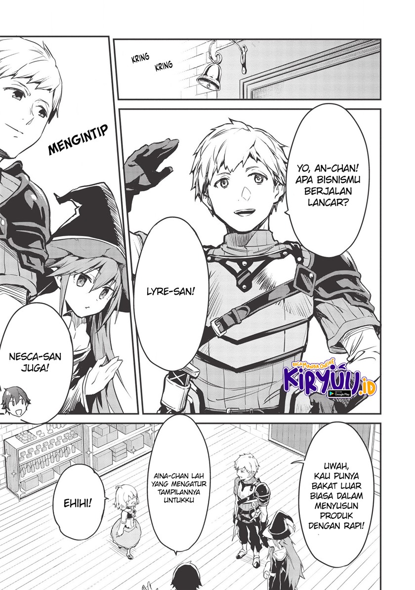 Itsu Demo Jitaku ni Kaereru Ore wa, Isekai de Gyoushoujin o Hajimemashita Chapter 14 Gambar 11