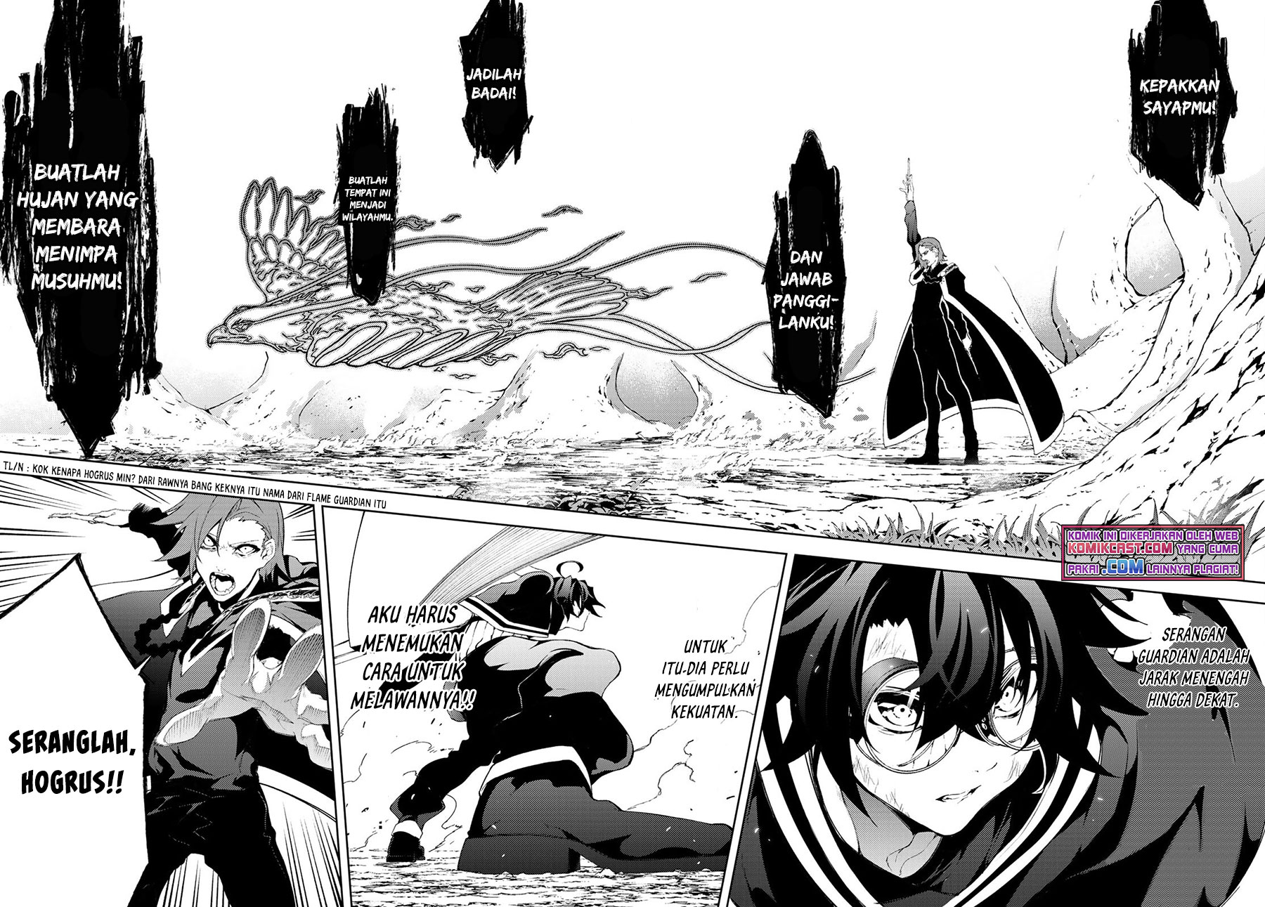Tsue to Tsurugi no Wistoria Chapter 08 Gambar 27