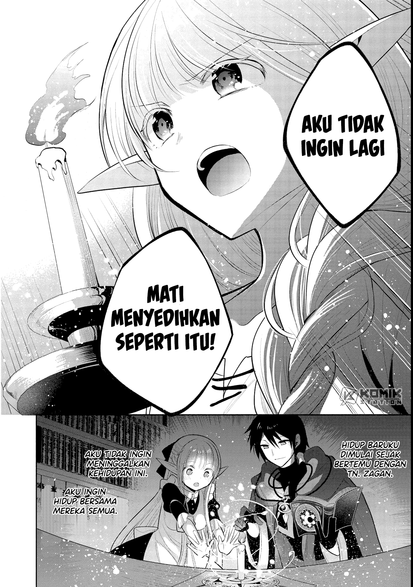 Maou no Ore ga Dorei Elf wo Yome ni Shitanda ga, Dou Medereba Ii? Chapter 40 Gambar 22