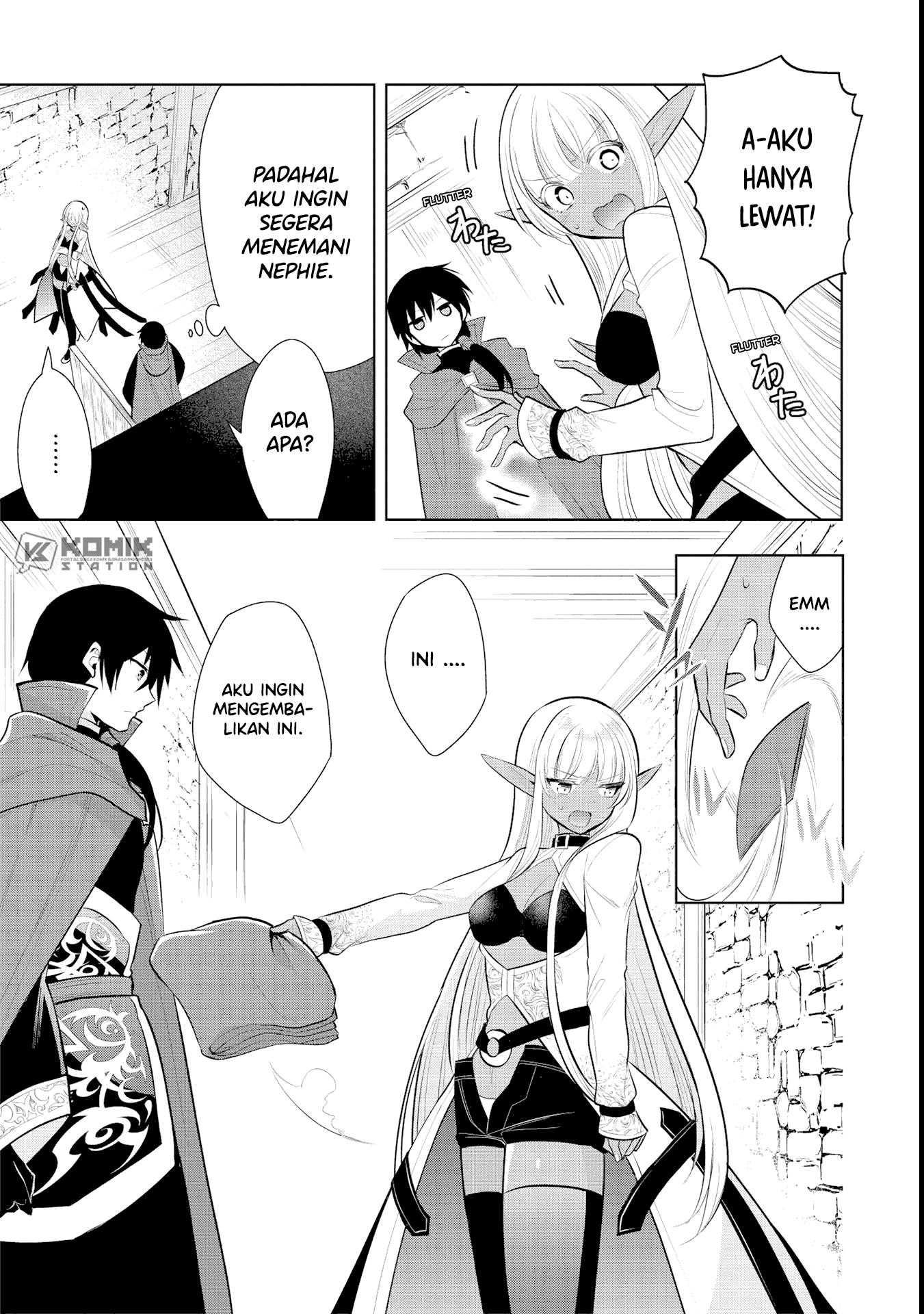 Maou no Ore ga Dorei Elf wo Yome ni Shitanda ga, Dou Medereba Ii? Chapter 40 Gambar 8