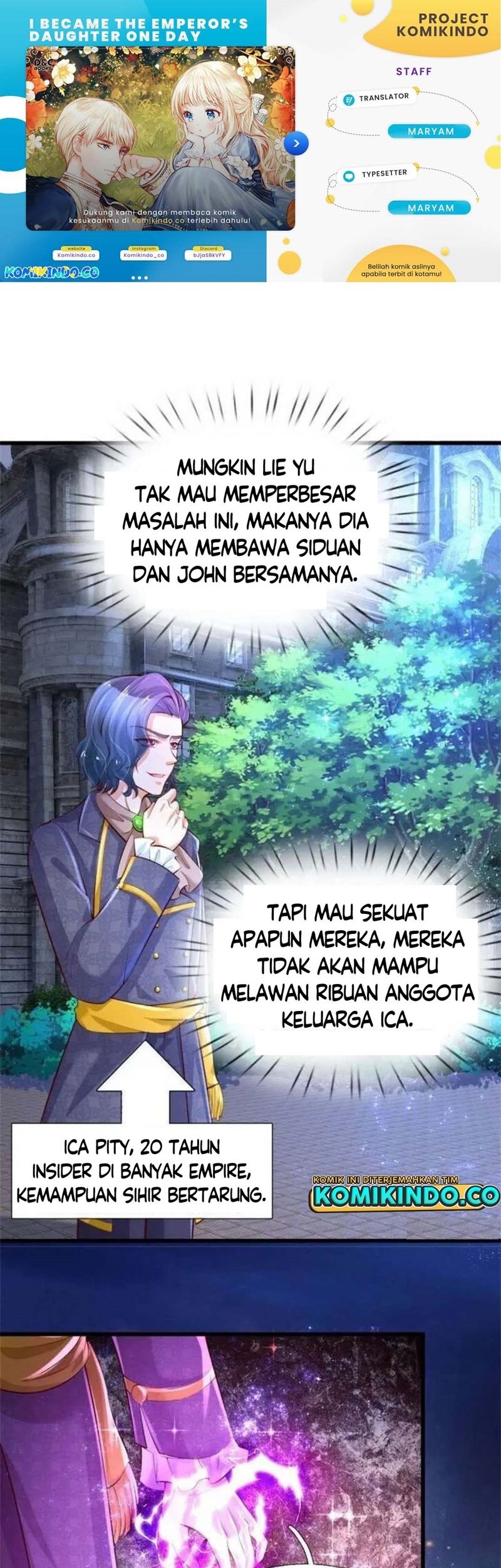 Baca Komik I Became The Emperor’s Daughter One Day Chapter 129 Gambar 1