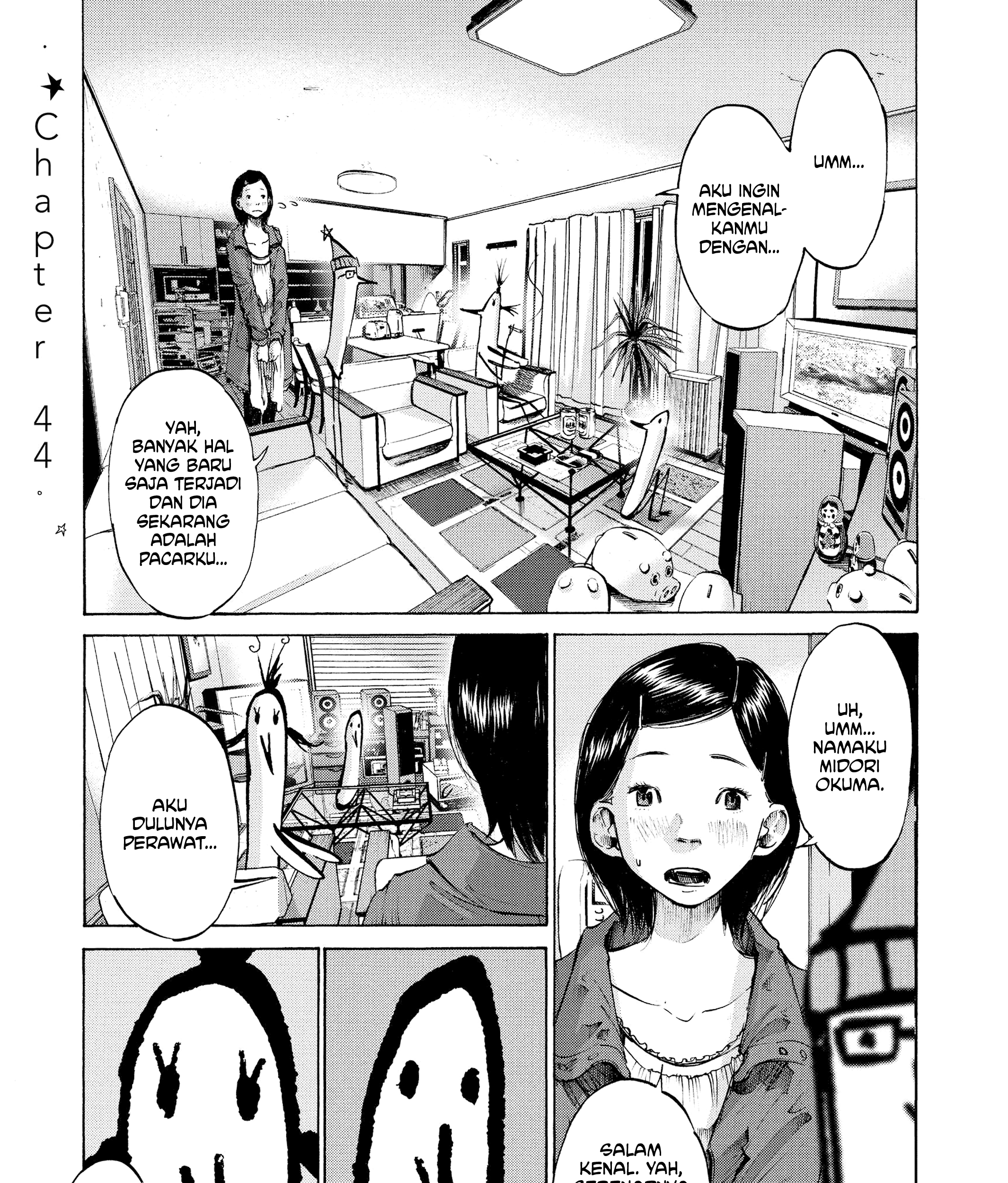 Baca Komik Oyasumi Punpun Chapter 44 Gambar 1