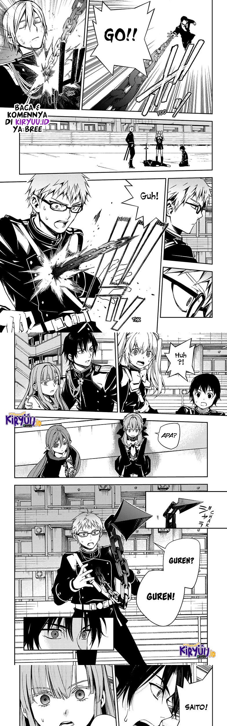 Owari no Seraph Chapter 107 Gambar 19