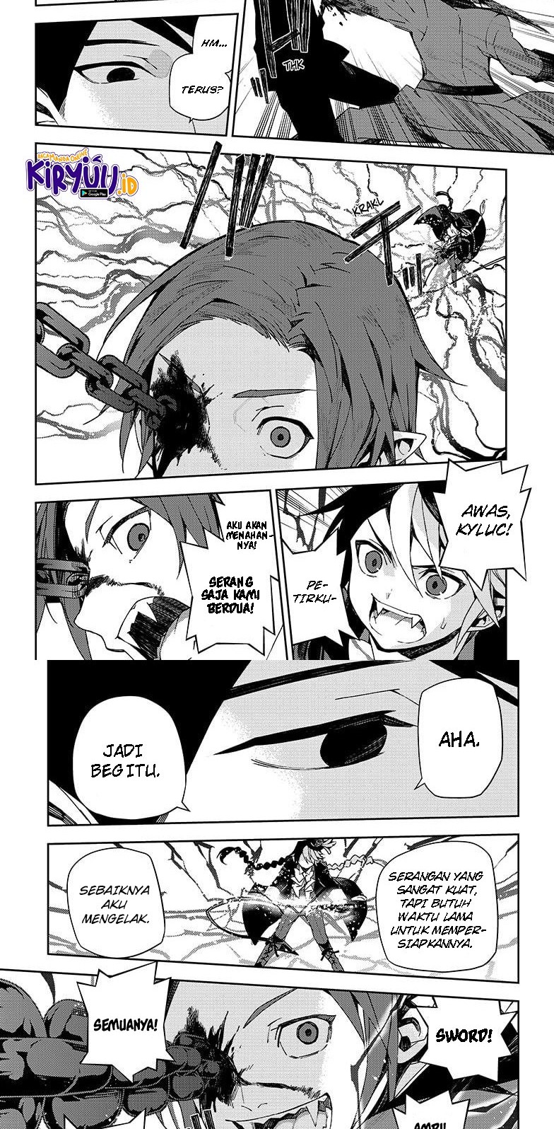 Owari no Seraph Chapter 106 Gambar 6