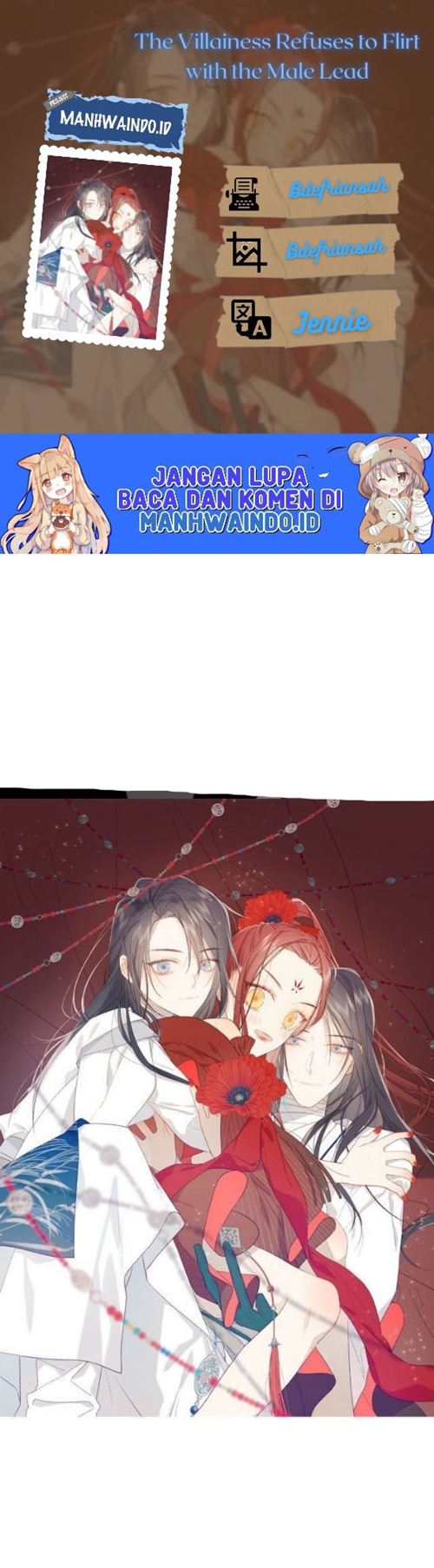 Baca Komik The Villainess Refuses to Flirt with the Male Lead Chapter 42 Gambar 1