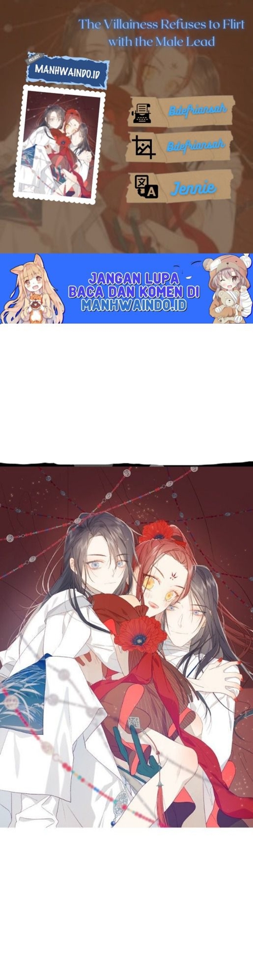 Baca Komik The Villainess Refuses to Flirt with the Male Lead Chapter 41 Gambar 1