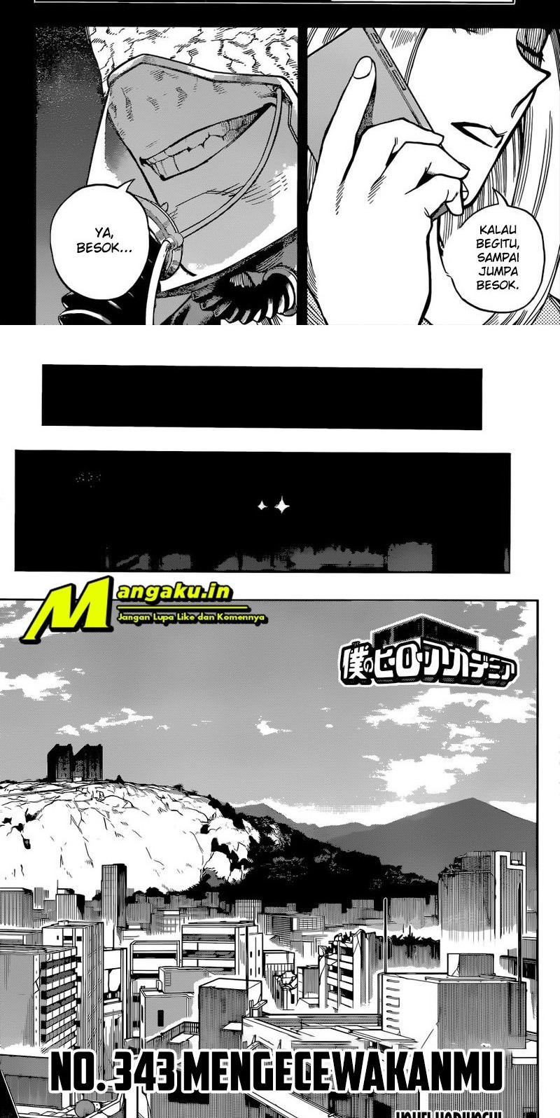 Baca Boku no Hero Academia Chapter 343 Gambar 2