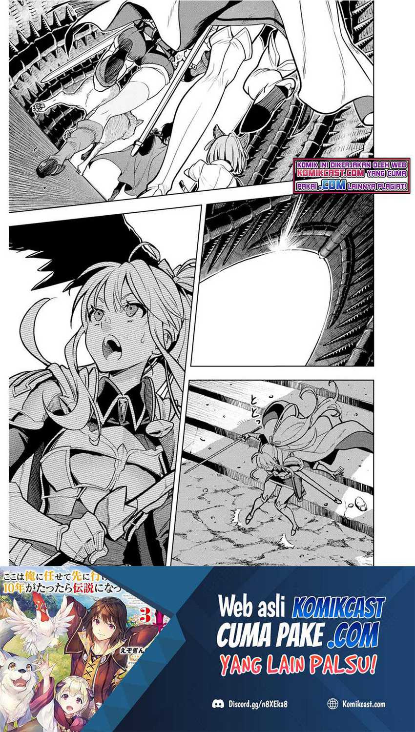 Koko wa Ore ni Makasete Saki ni Ike to Itte kara 10 Nen ga Tattara Densetsu ni Natteita Chapter 21 Gambar 55