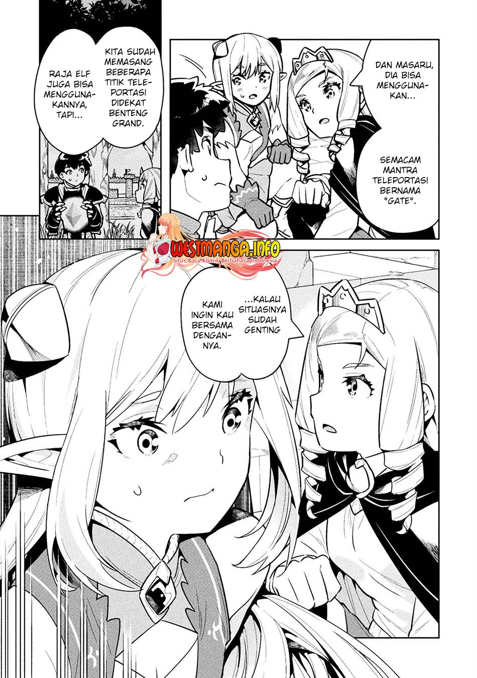 NEET dakedo Hello Work ni Ittara Isekai ni Tsuretekareta Chapter 41 Gambar 7