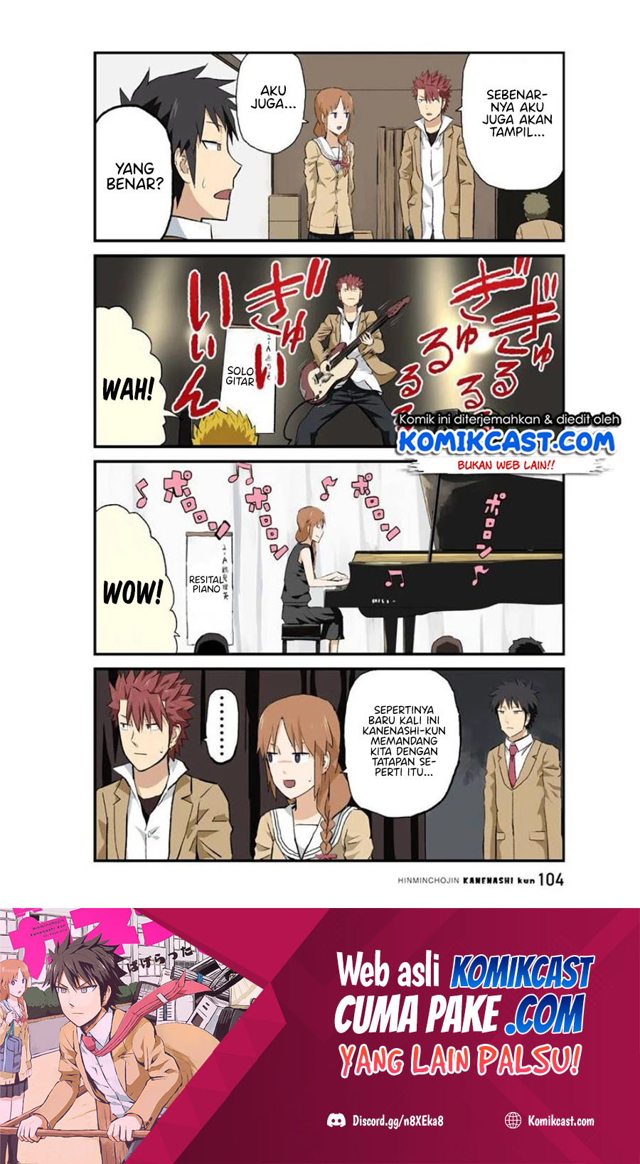 Hinmin Choujin Kanenashi-kun Chapter 34 Gambar 12
