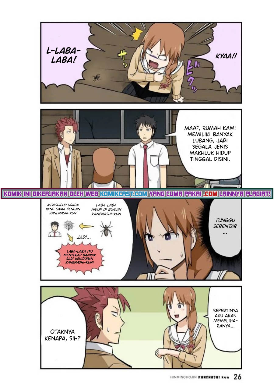 Hinmin Choujin Kanenashi-kun Chapter 28 Gambar 11