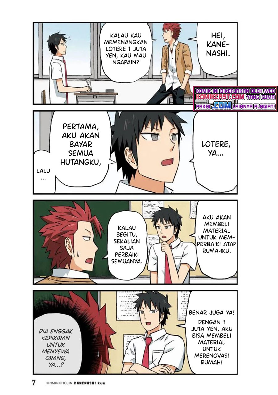 Hinmin Choujin Kanenashi-kun Chapter 27 Gambar 9