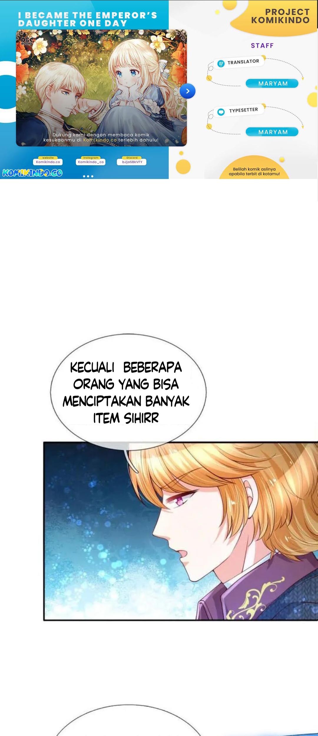 Baca Komik I Became The Emperor’s Daughter One Day Chapter 133 Gambar 1