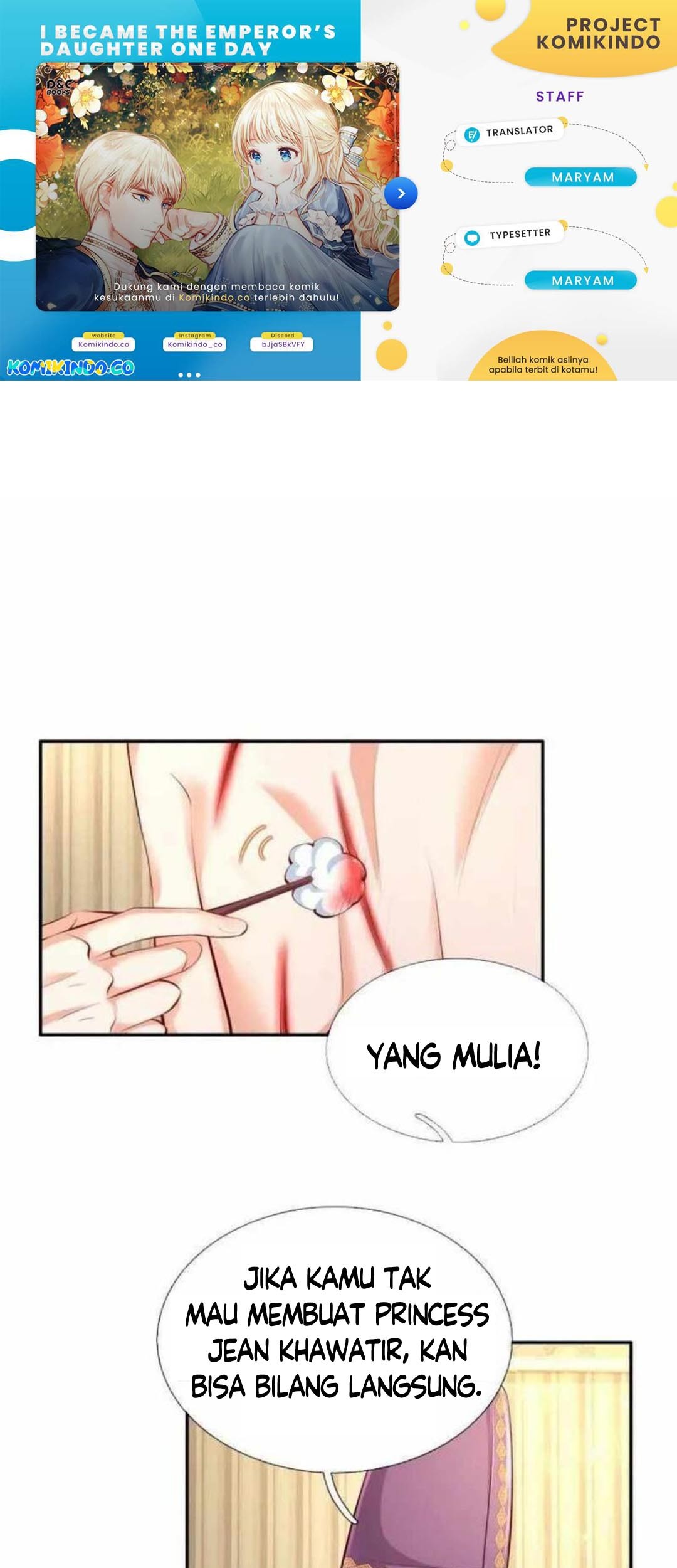 Baca Komik I Became The Emperor’s Daughter One Day Chapter 132 Gambar 1